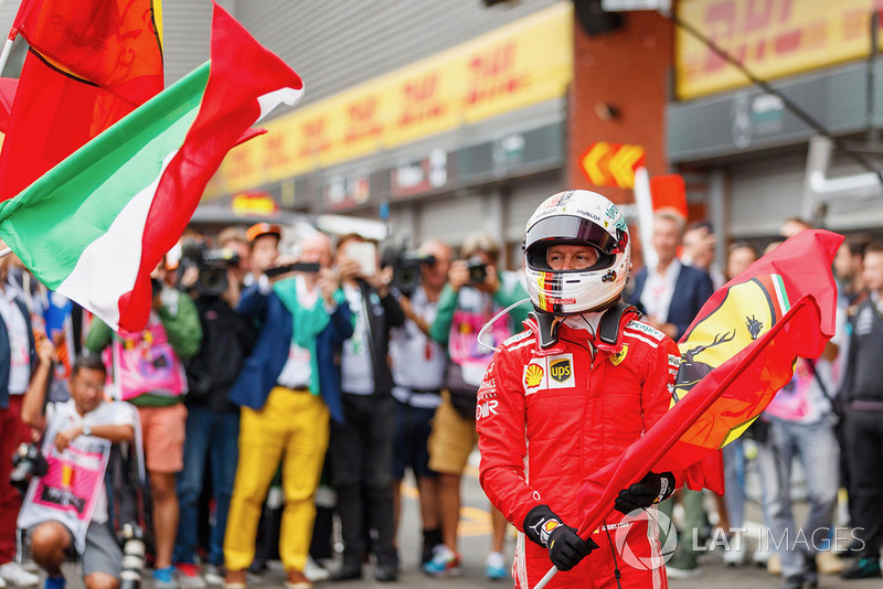Sebastian Vettel győzelme a Belga Nagydíjon - F1 2018