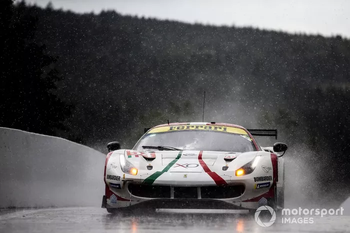 #54 AF Corse Ferrari 488 GTE EVO: Thomas Flohr, Francesco Castellacci, Giancarlo Fisichella 