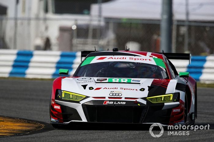 #88 WRT Speedstar Audi Sport Audi R8 LMS GT3, GTD: Frederic Vervisch, Kelvin van der Linde, Ian James, Roman DeAngelis