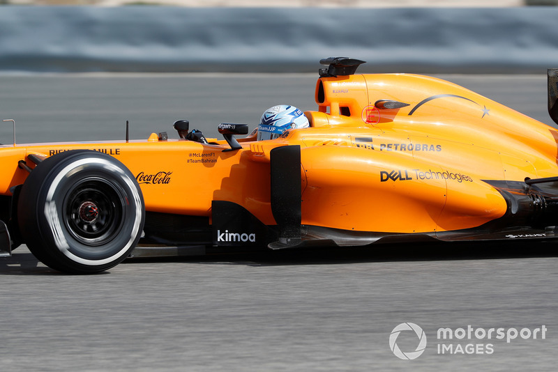Jimmie Johnson en el McLaren