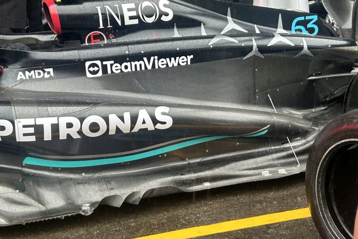 Mercedes W14 detalles técnicos