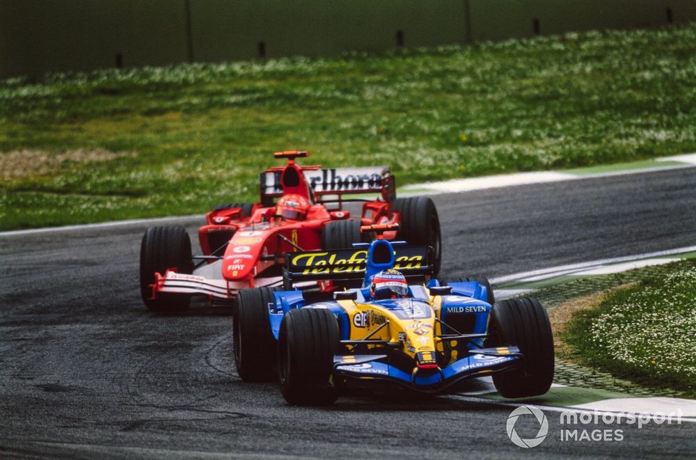 Is it better for overtaking to be too difficult, such that slower cars are stuck behind faster ones - as with Alonso and Schumacher at Imola in 2005?