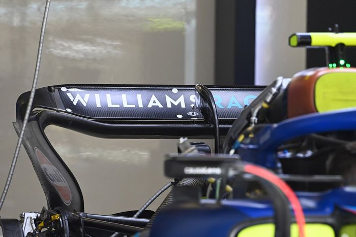 Detalles técnicos del Williams FW45