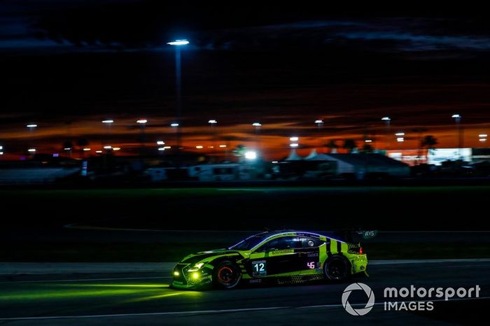 #12 AIM Vasser Sullivan Lexus RC-F GT3, GTD: Frankie Montecalvo, Townsend Bell, Shane van Gisbergen, Aaron Telitz#12 AIM Vasser Sullivan Lexus RC-F GT3, GTD: Frankie Montecalvo, Townsend Bell, Shane van Gisbergen, Aaron Telitz, sunrise