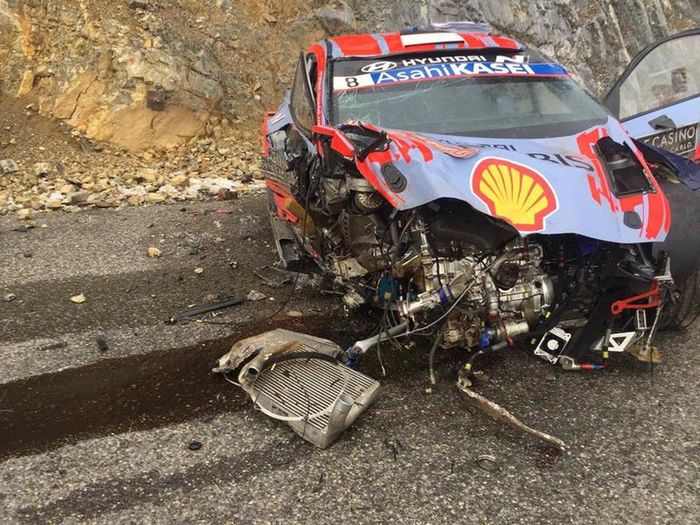 Ott Tanak, Martin Jarveoja, Hyundai i20 WRC, Rallye Monte Carlo