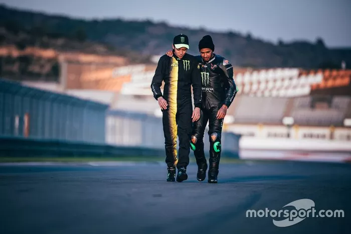 Lewis Hamilton, Valentino Rossi