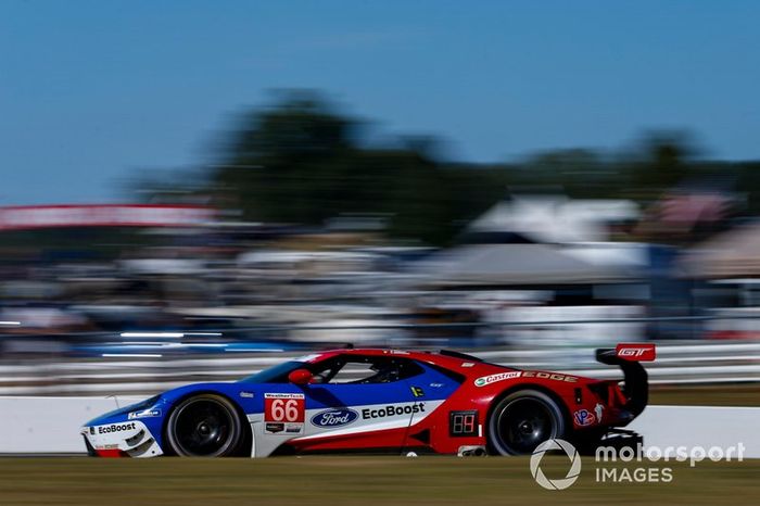 #66 Ford Chip Ganassi Racing Ford GT, GTLM: Joey Hand, Dirk Mueller, Sebastien Bourdais