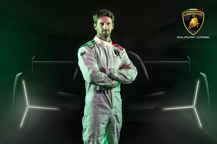 Romain Grosjean, Lamborghini Squadra Corse