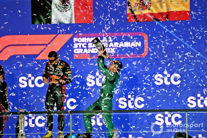117- Fernando Alonso, 3º en el GP de Arabia Saudí 2023 con Aston Martin