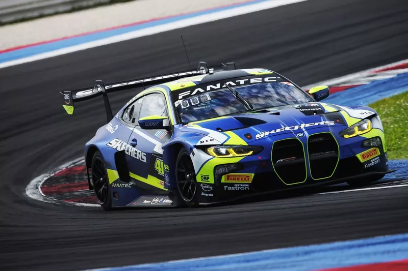 #46 Team WRT, BMW M4 GT3: Valentino Rossi, Maxime Martin 