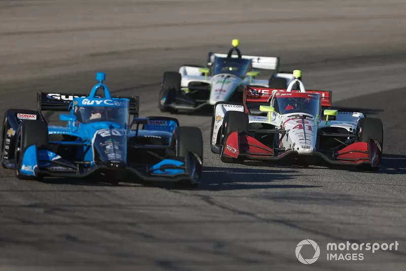 Christian Rasmussen, Ed Carpenter Racing Chevrolet, Sting Ray Robb, A.J. Foyt Enterprises Chevrolet