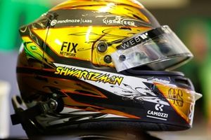 Casco de Robert Shwartzman, Stake F1 Team KICK Sauber