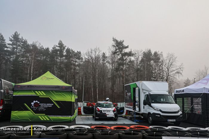 Testy przed Rajdem Barbórka