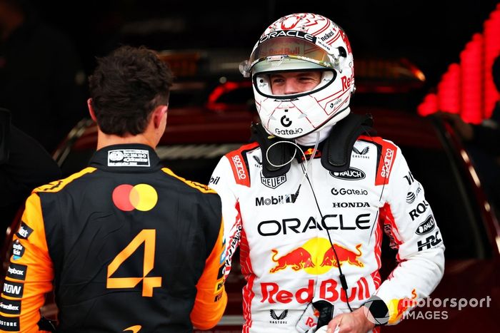 Lando Norris, McLaren, Max Verstappen, Red Bull Racing