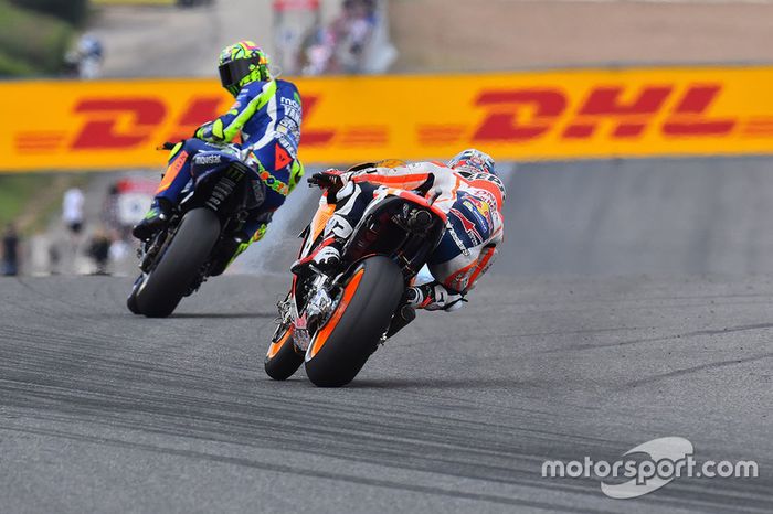 Valentino Rossi, Yamaha Factory Racing y Dani Pedrosa, Repsol Honda Team