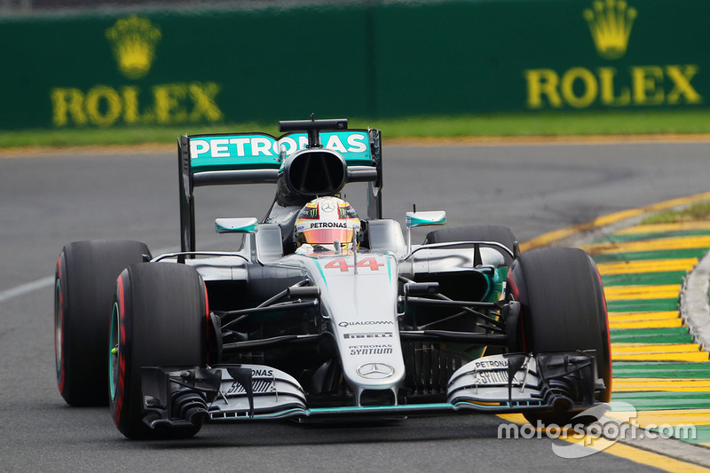 Australien, Melbourne: Lewis Hamilton (Mercedes)