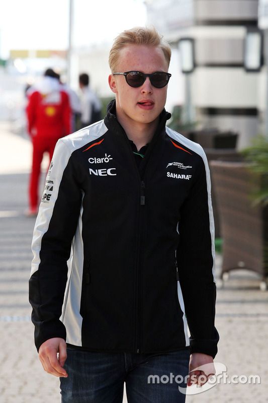 Nikita Mazepin, Sahara Force India F1 Team Piloto de  desarrollo