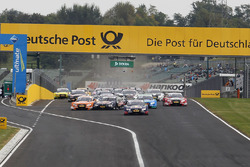 Start: Marco Wittmann, BMW Team RMG, BMW M4 DTM, und Jamie Green, Audi Sport Team Rosberg, Audi RS 5