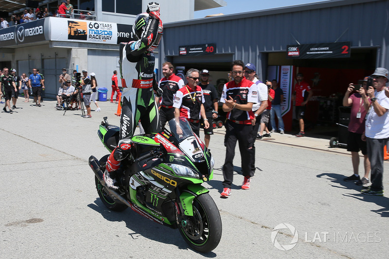 Yarış galibi Jonathan Rea, Kawasaki Racing