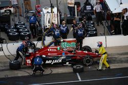 Graham Rahal, Rahal Letterman Lanigan Racing Honda pit stop