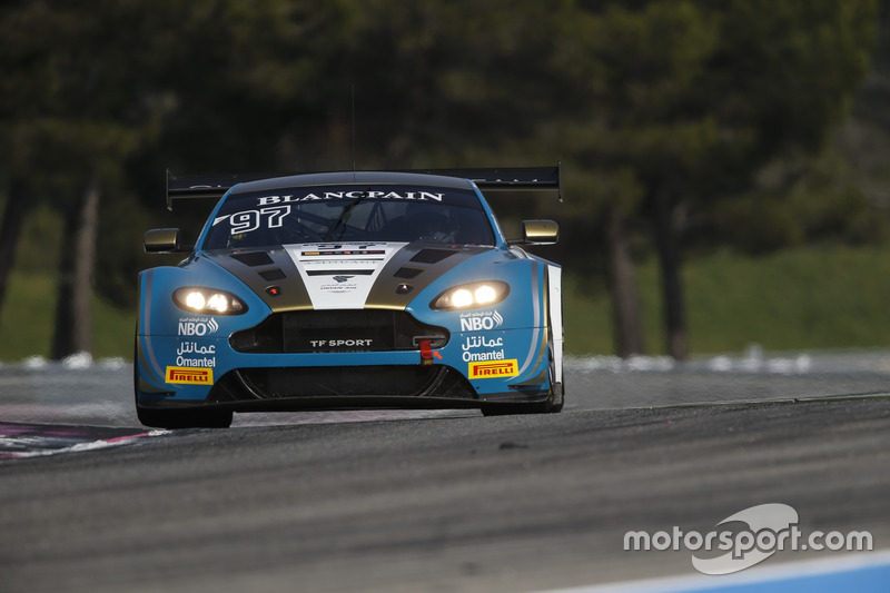 #97 Oman Racing Team with TF Sport, Aston Martin V12 GT3: Ahmad Al Harthy, Jonny Adam