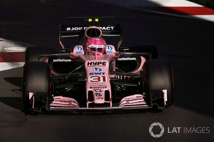 Esteban Ocon, Sahara Force India F1 VJM10