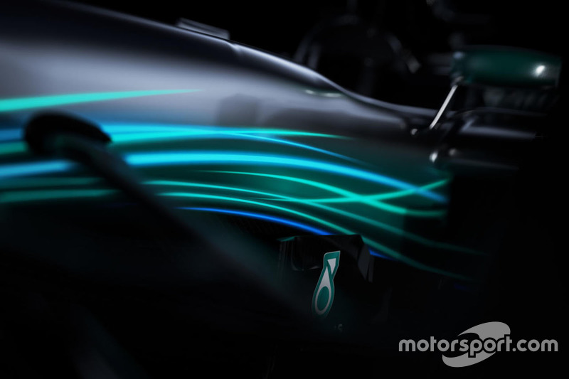 Détails de la Mercedes AMG F1 W08 Hybrid
