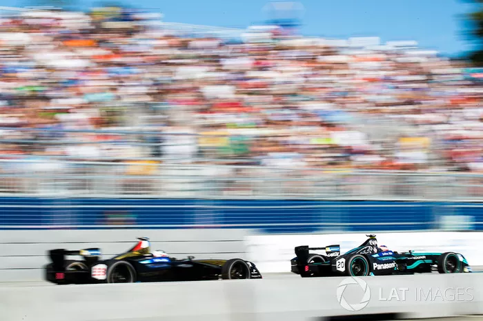 Stéphane Sarrazin, Techeetah, Mitch Evans, Jaguar Racing