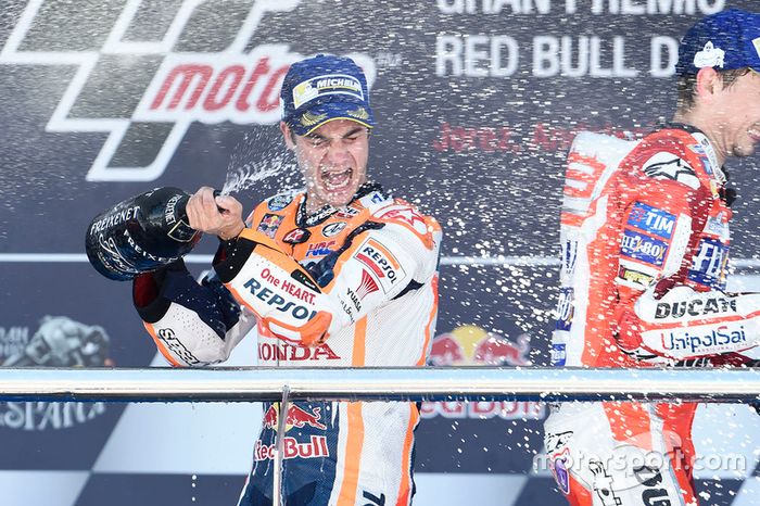 Dani Pedrosa foi o grande vencedor do GP da Espanha da MotoGP em Jerez. Marc Márquez foi o segundo colocado, seguido de Jorge Lorenzo, seu primeiro pódio pela Ducati.