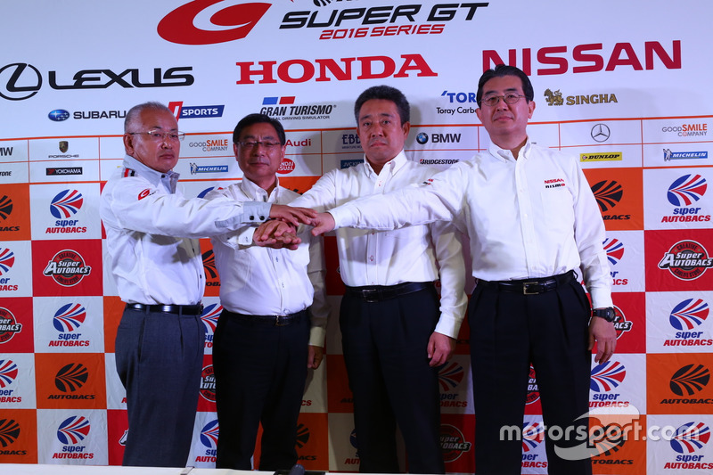 Die Sportchefs der Marken Honda, Lexus und Nissan
