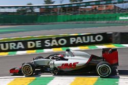 Romain Grosjean, Haas F1 Team VF-16 con el Halo en el coche