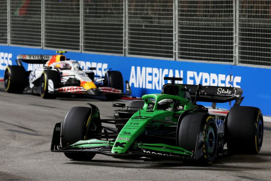 Nico Hulkenberg, Sauber, Liam Lawson, Racing Bulls Team