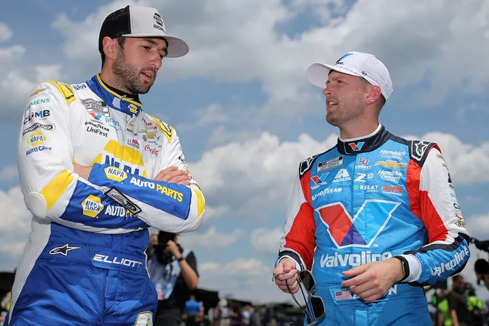 Chase Elliott, Hendrick Motorsports Chevrolet, William Byron, Hendrick Motorsports Chevrolet