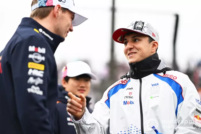 Max Verstappen, Red Bull Racing, Isack Hadjar, Racing Bulls Team