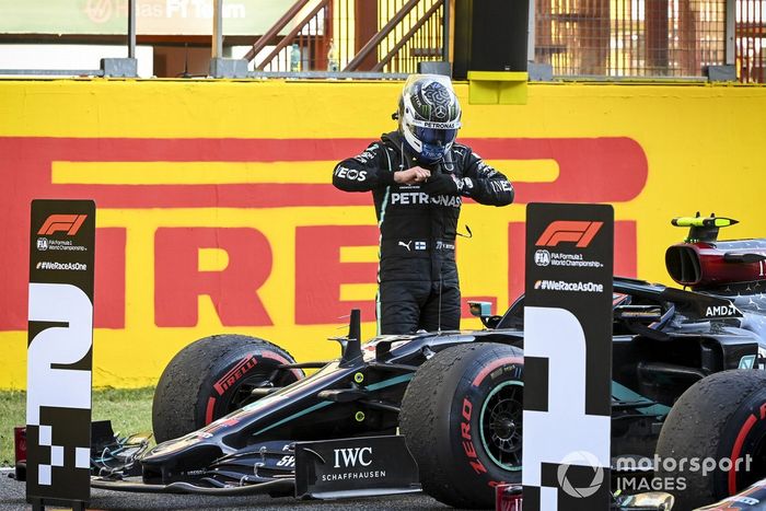 Segundo lugar Valtteri Bottas, Mercedes-AMG F1