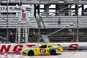 Race Winner Brandon Jones, Joe Gibbs Racing, Toyota Supra
