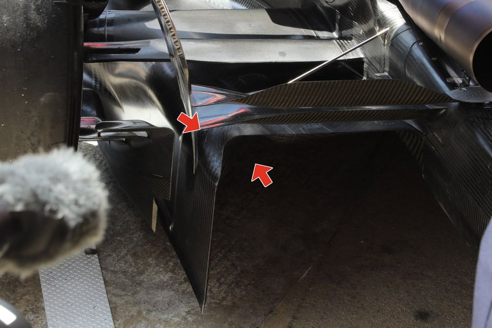 Diffuseur de la Red Bull RB19