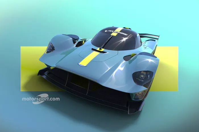 Rendu de l'Aston Martin Valkyrie par Motorsport Network 