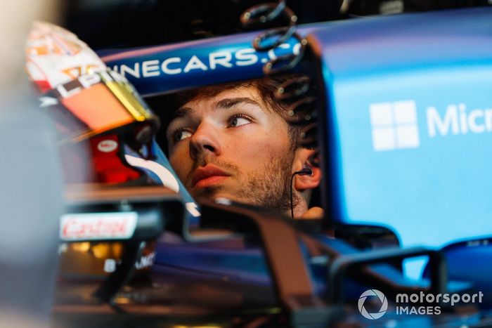 Pierre Gasly, Alpine F1 Team, in cockpit