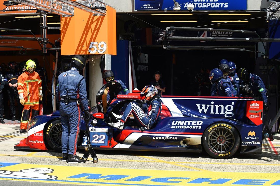 #22 United Autosports Oreca 07: Gibson: Oliver Jarvis, Bijoy Garg, Nolan Siegel
