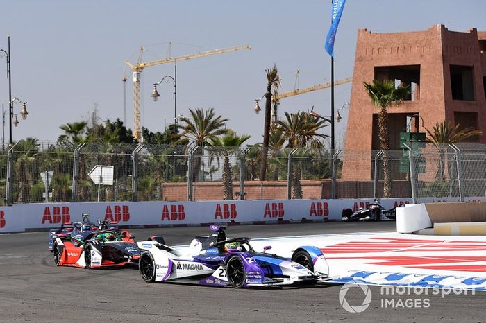 Alexander Sims, BMW I Andretti Motorsports, BMW iFE.20 Lucas Di Grassi, Audi Sport ABT Schaeffler, Audi e-tron FE06, Sam Bird, Virgin Racing, Audi e-tron FE06 