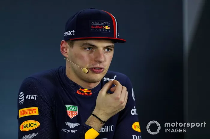 Max Verstappen, Red Bull Racing, in conferenza stampa nel post qualifiche