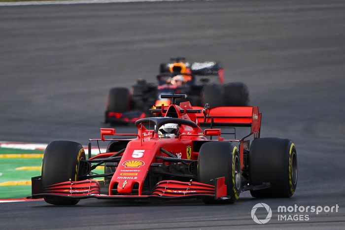 Sebastian Vettel, Ferrari SF1000, Max Verstappen, Red Bull Racing RB16