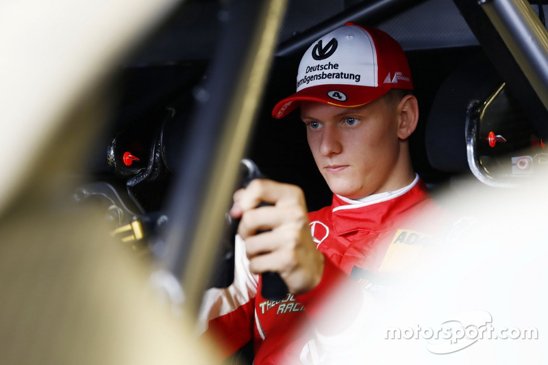 Mick Schumacher in the Mercedes-AMG C63 DTM