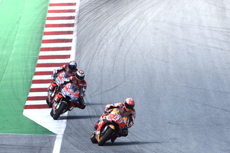 Marc Marquez, Repsol Honda Team, Jorge Lorenzo, Ducati Team, Andrea Dovizioso, Ducati Team