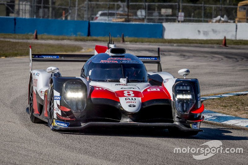 #8 Toyota Gazoo Racing Toyota TS050: Sébastien Buemi, Kazuki Nakajima, Fernando Alonso