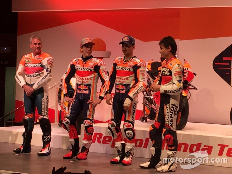 Mick Doohan, Marc Márquez, Jorge Lorenzo, Alex Crivillé, Honda HRC