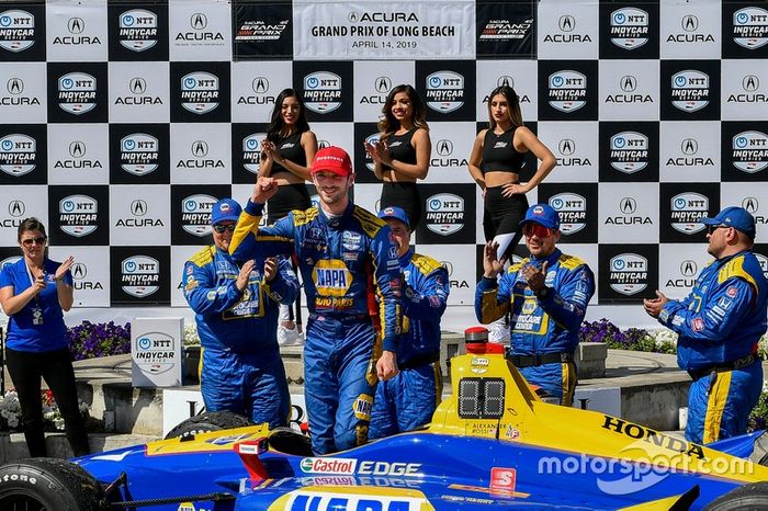 Long Beach-Alexander Rossi-Andretti Autosport Honda