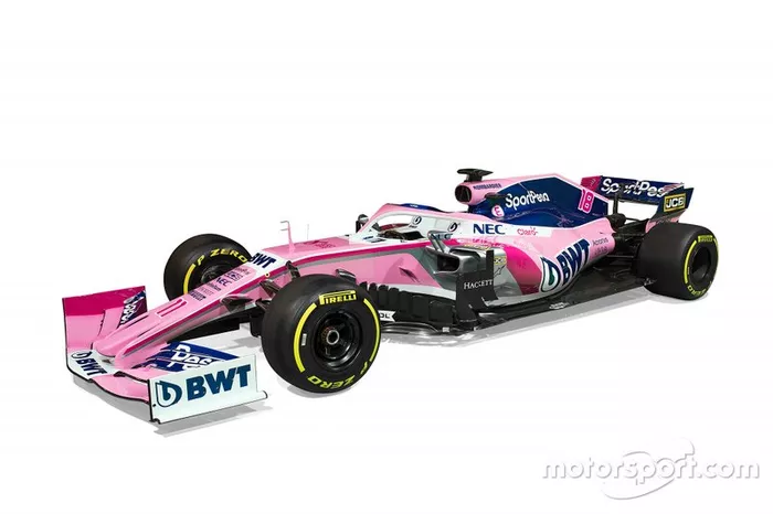 ... y su sucesor, con nuevo patrocinador principal: SportPesa Racing Point 2019