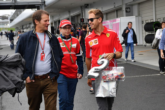 Sebastian Vettel, Ferrari et Michael Schmidt, journaliste